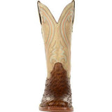 Women's genuine ostrich leather boots