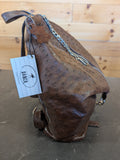 Ostrich Leather Backpack
