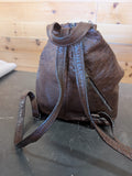 Ostrich Leather Backpack