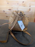 Ostrich Leather Backpack