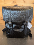 Ostrich Leather 2 Strap Backpack