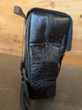 Ostrich Leather 2 Strap Backpack