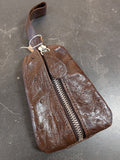 Ostrich Leather Key Holder
