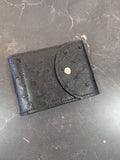 Ostrich Leather Wallet (Button)