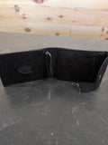 Ostrich Leather Wallet (Button)