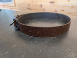 Ostrich Leather Belts
