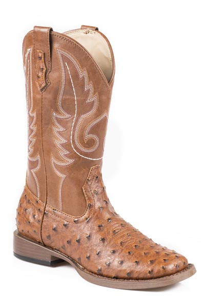 Big Kids Ostrich Boots