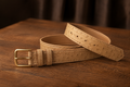 Ostrich Leather Women's Belt