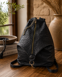Ostrich Leather Backpack