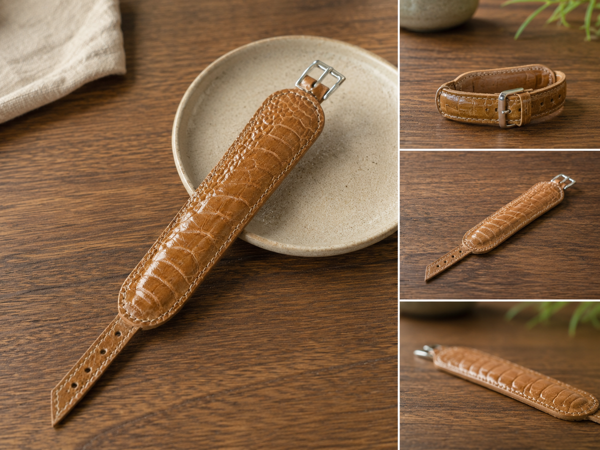 Ostrich Leather Bracelets