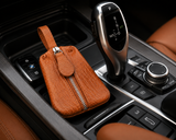 Ostrich Leather Key Holder