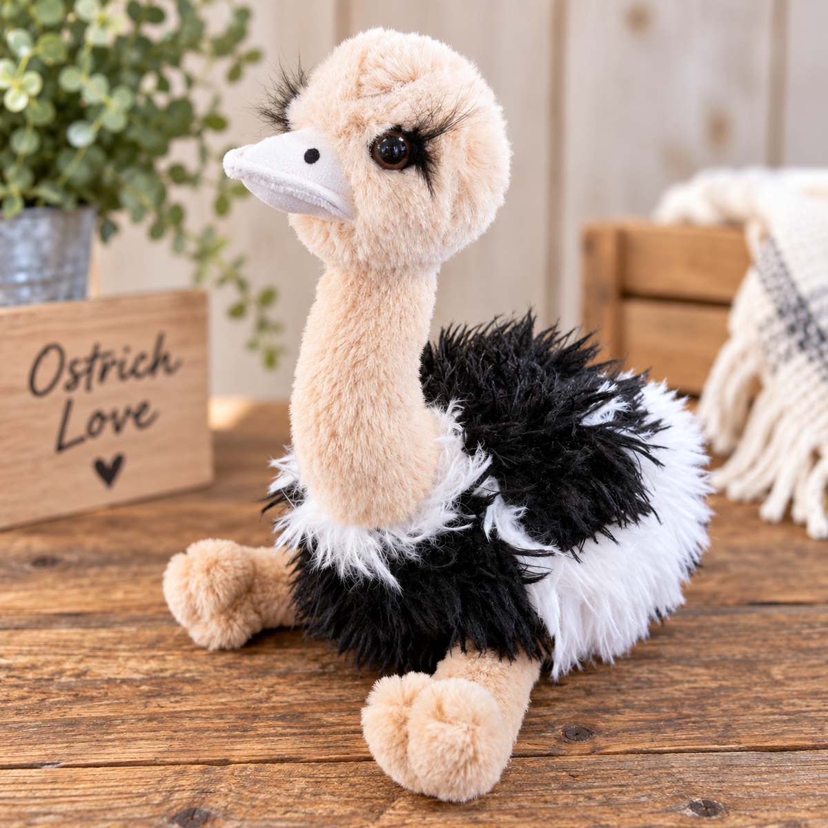 Ostrich stuffy (large)