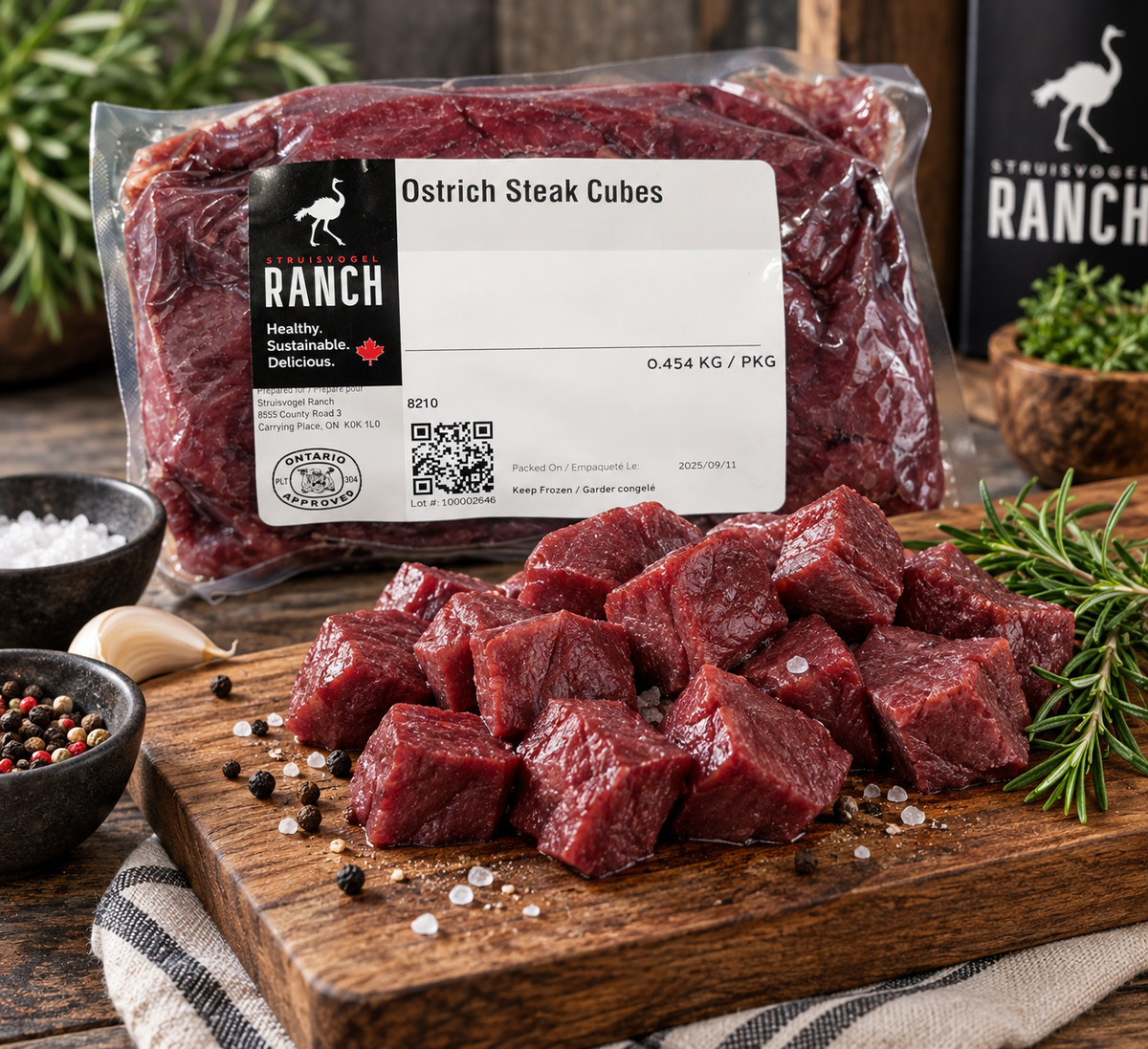 Steak cubes
