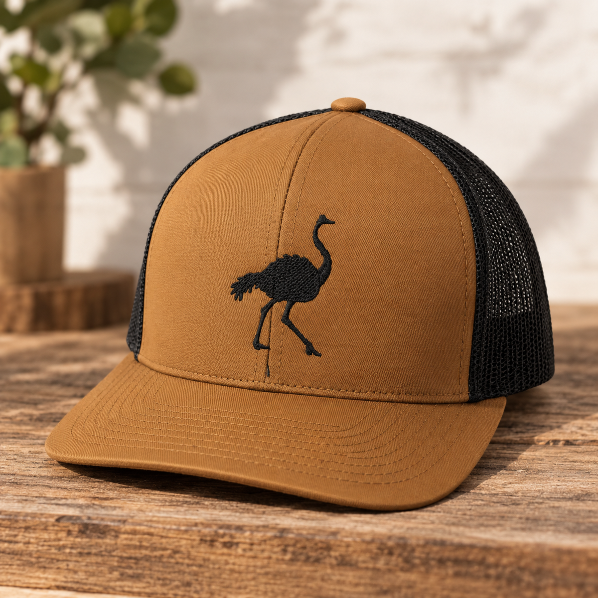 Ostrich Trucker Hat