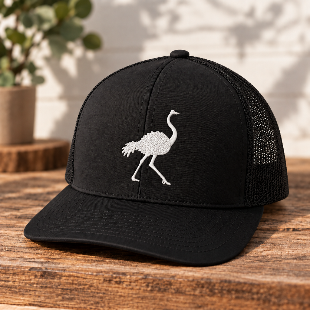 Ostrich Trucker Hat