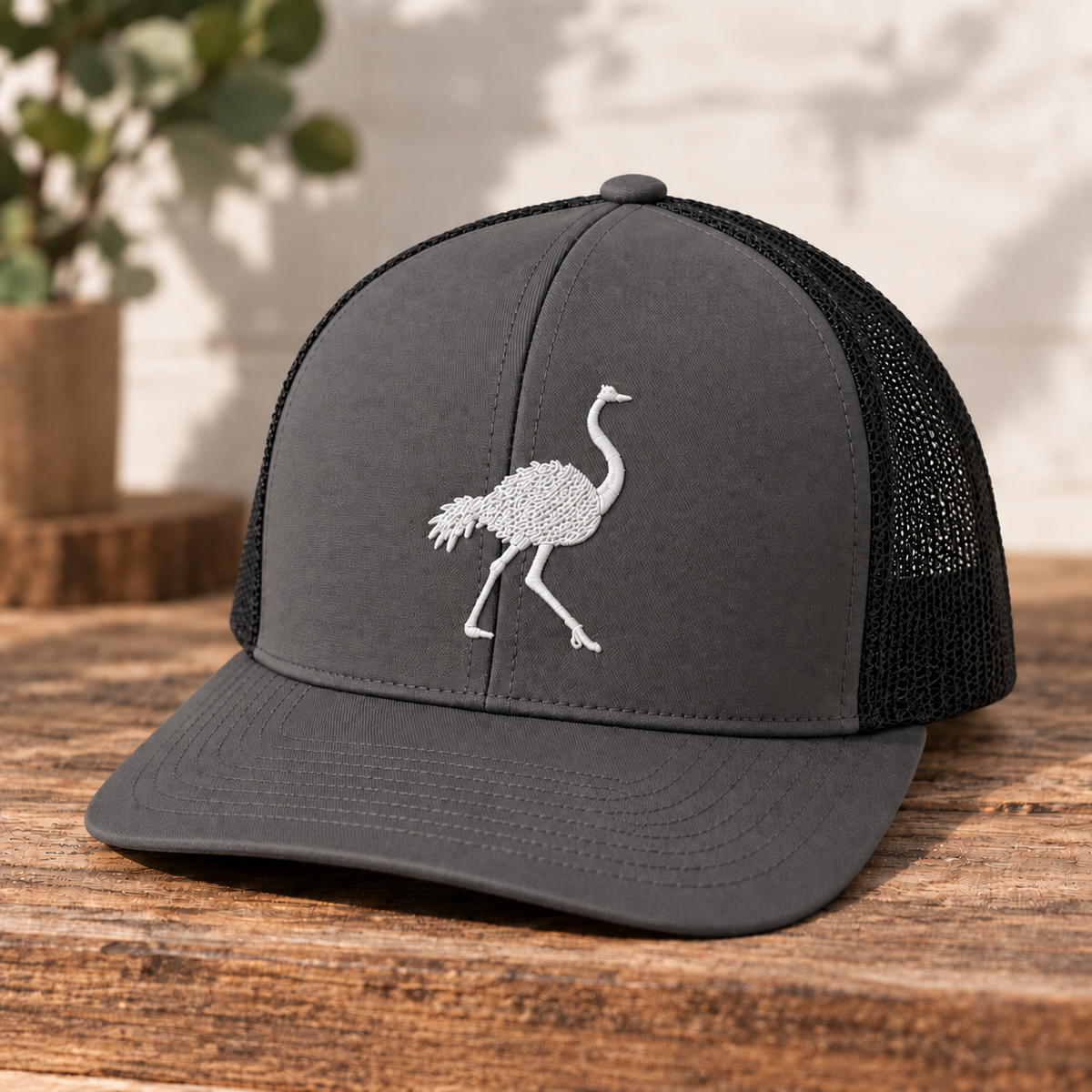 Ostrich Trucker Hat