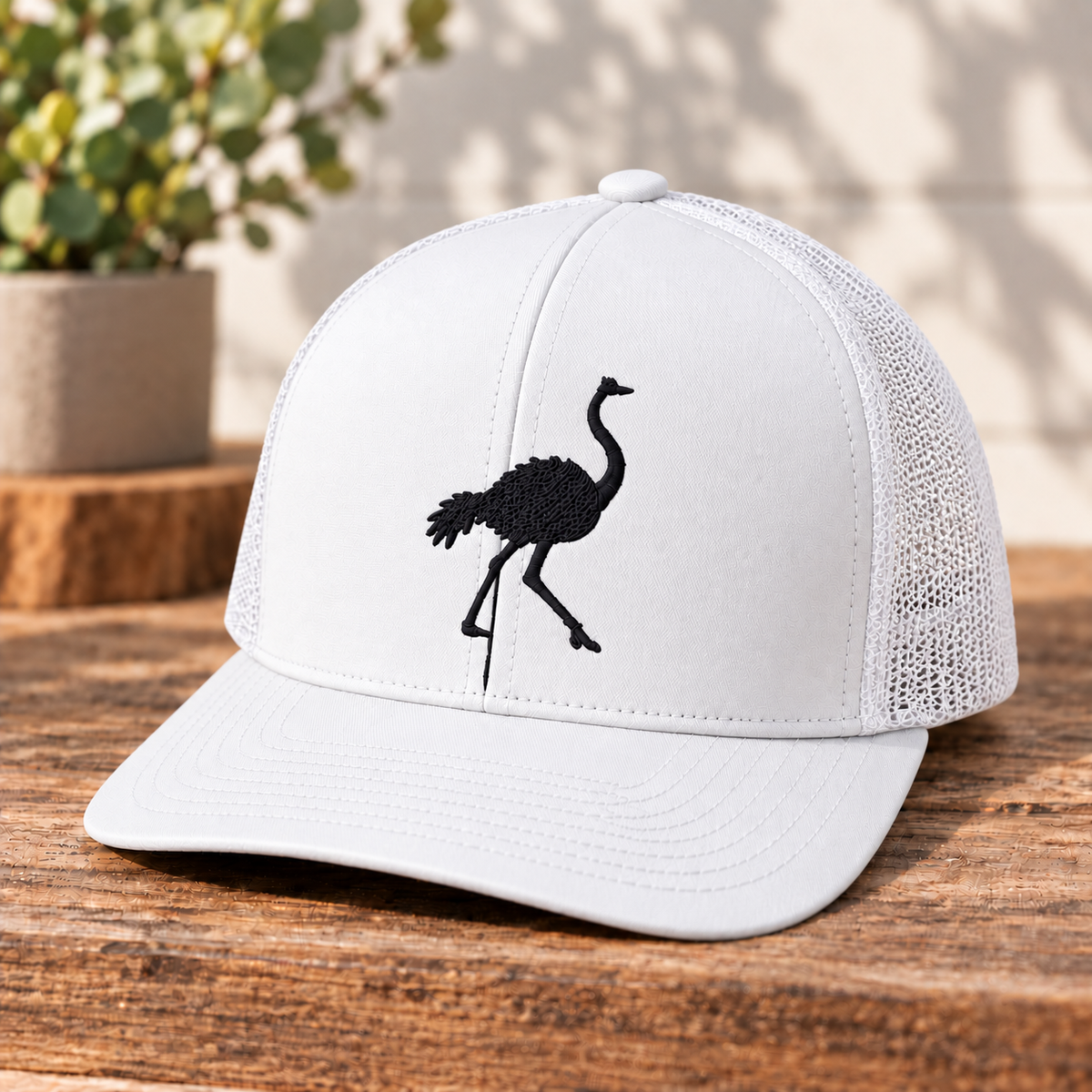 Ostrich Trucker Hat