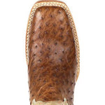 Women's genuine ostrich leather boots