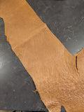 Scrap leather pieces