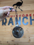 Christmas ostrich feather ornament