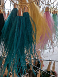 Ostrich feather necklace