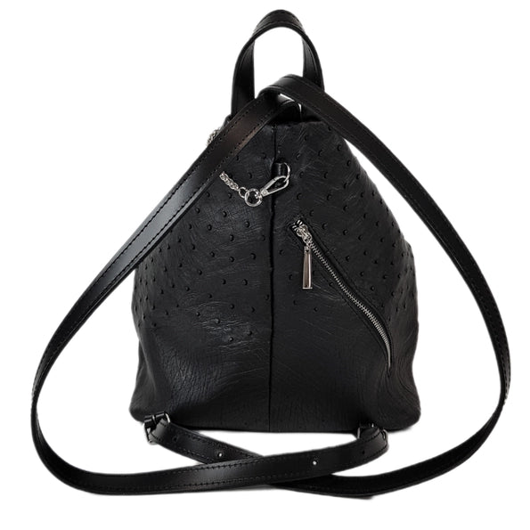Ostrich leather backpack online