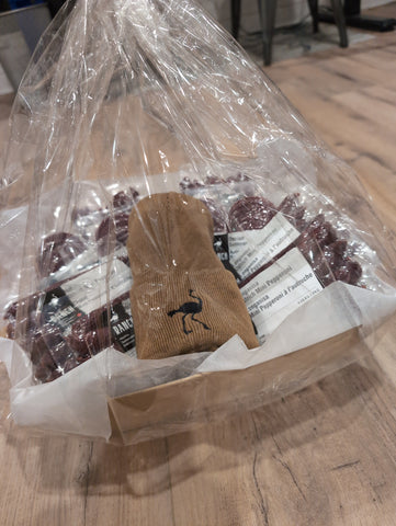 Ostrich Lovers - gift basket